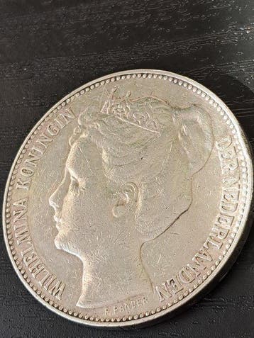 Nederland. Wilhelmina. 2 1/2 Gulden 1898 Zeer fraai +