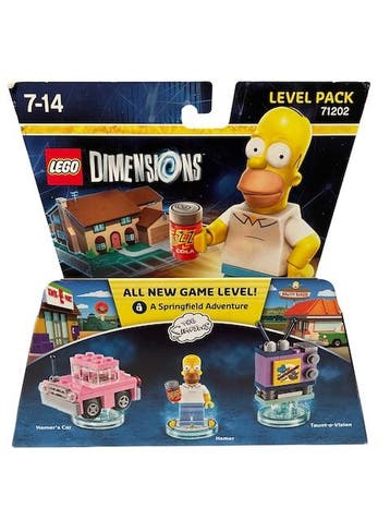 Simpsons Homer - LEGO Dimensions Level Pack 71202 (NIEUW), Verzenden, Nieuw