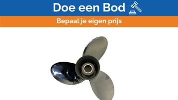Bieden: Michigan Apollo 3-Blade Stainless Steel Propeller 1, Ophalen of Verzenden