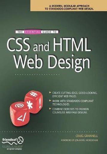 Essential Gde To CSS & HTML Web Design - Grannell, Boeken, Verzenden, Nieuw