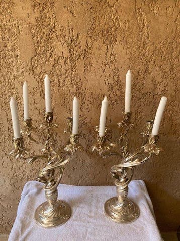 Christofle - Koffieservies (2) - Marly - Verzilverd