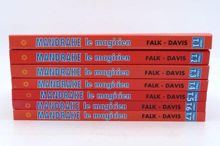 Mandrake - Intégrale T1 à T7 - Série complète - 7x C - 7, Boeken, Stripverhalen