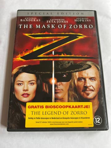 THE MASK OF ZORRO (DVD), Cd's en Dvd's, Gebruikt
