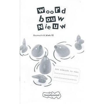 Woordbouw bouwschrift blok 12 (per stuk), Verzenden, Nieuw