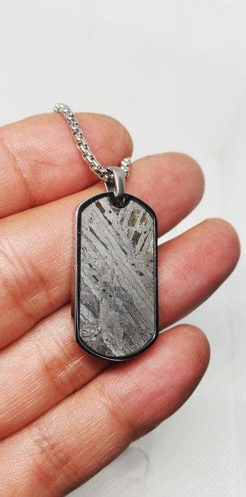 Pendentif météorite Seymchan Météorite de fer - 9 g, Collections