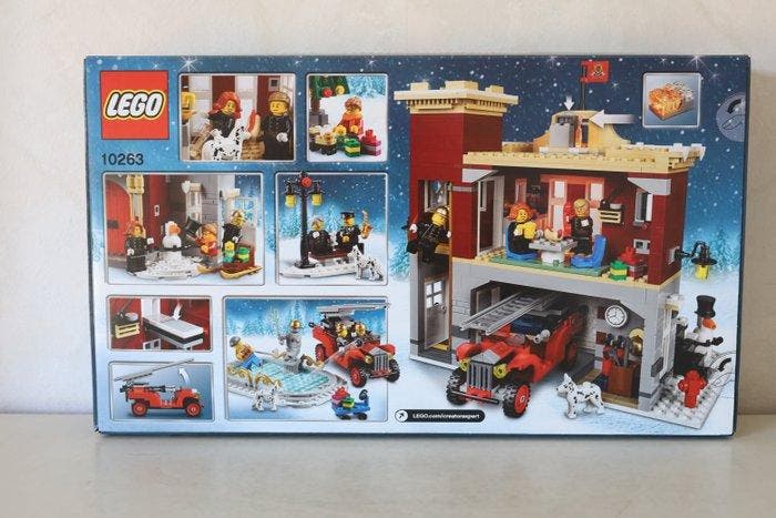Lego - Creator - 10263 - Brandweerkazerne in winterdorp -, Kinderen en Baby's, Speelgoed | Duplo en Lego