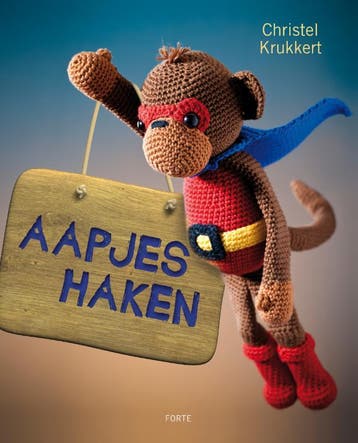 Aapjes haken 9789058779427 Christel Krukkert, Verzenden, Gelezen, Christel Krukkert