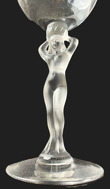 Bayel Crystal - Verre à eau (4) - Cristal - Vénus Bacchante