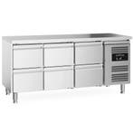 Koelwerkbank | 417L | 6 Laden (1/1 GN) | +2°C/+8°C |, Verzenden, Nieuw in verpakking