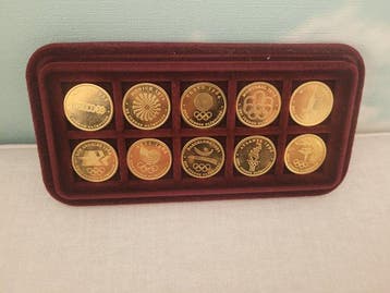 Olympische Spelen - 2000 - Metalen munten met een goudlaag, Nieuw