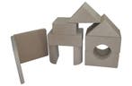 Foam Speelgoed Baby | Beige | Premium | OP=OP, Ophalen of Verzenden, Nieuw, Losse stenen, Duplo