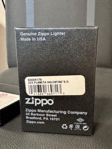 Zippo - 233 PLANETA VALENTINES D - Zonder minimumprijs -, Nieuw