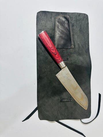 Hekito - Keukenmes - Santoku - Exclusieve Vintage, Antiek en Kunst, Antiek | Keukengerei