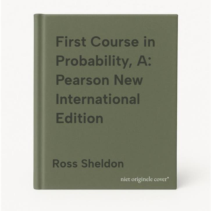 First Course in Probability, A: Pearson New International, Livres, Langue | Anglais, Envoi