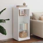 vidaXL Dressoir met LED-verlichting 41x37x100 cm wit, Verzenden, Nieuw