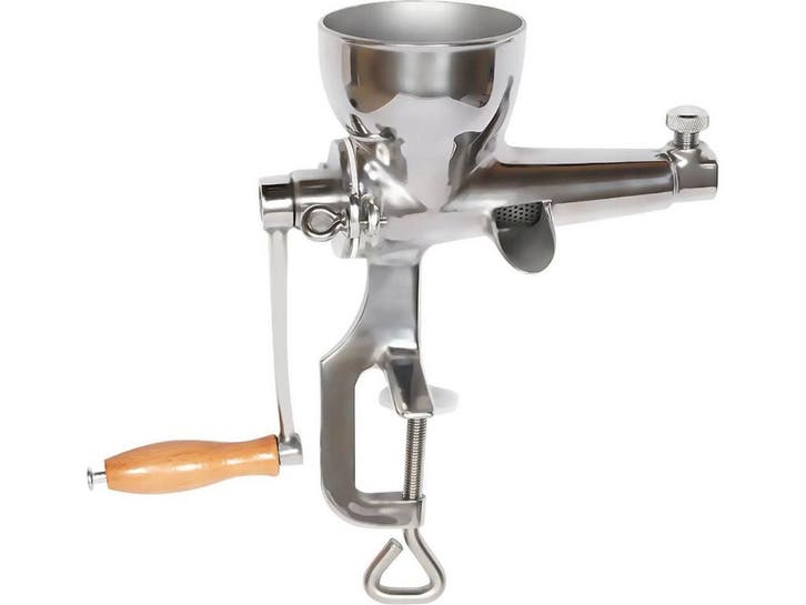 Slowjuicer - Handmatige Sapcentrifuge - RVS - Compact -, Elektronische apparatuur, Juicers, Zo goed als nieuw, Verzenden