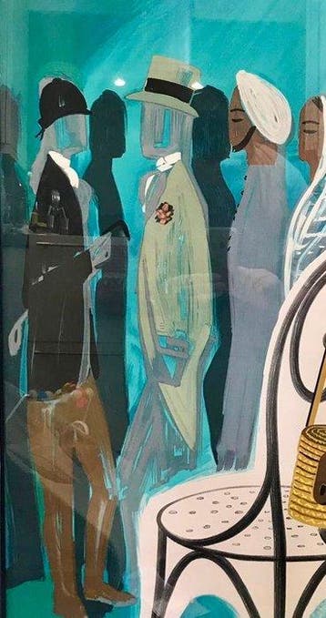 Bernard Villemot - Vichy (Mai - Octobre) - Rare Original