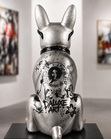 Daluxe Art - 1999 • Pop Art Dog, Antiquités & Art