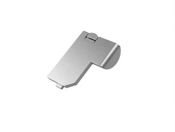 Gamecube Serial Port 2 cover - Silver, Verzenden