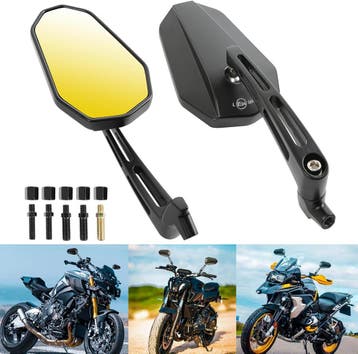 Dreamizer universele spiegels | Tweede kansje | OP = OP, Motoren, Verzenden, Zo goed als nieuw