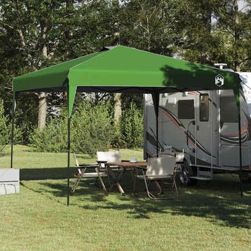 vidaXL Luifel Tent 290 x 290 x 251 cm Groen Stof, Tuin en Terras, Verzenden, Nieuw