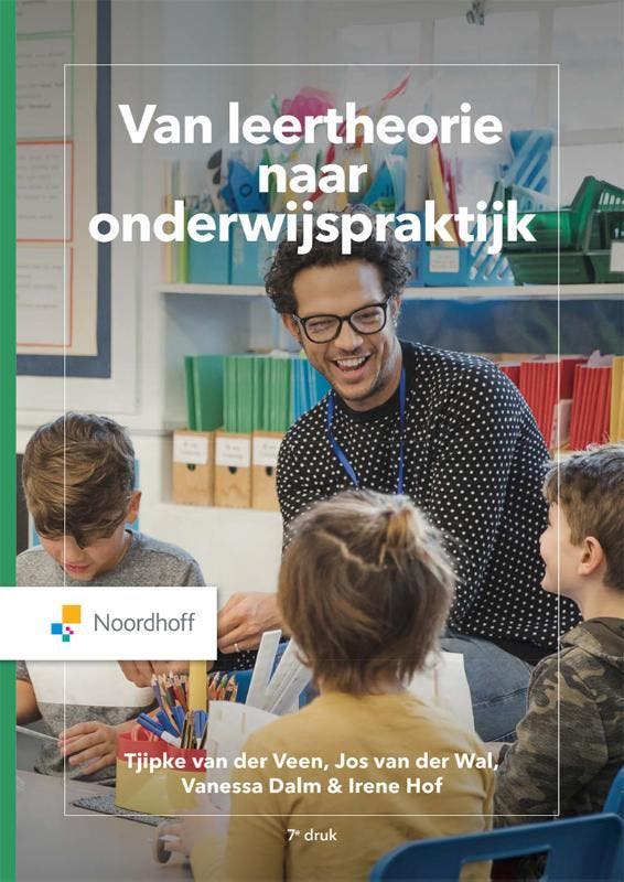 Van leertheorie naar onderwijspraktijk / Vast Boek, Livres, Livres d'étude & Cours, Envoi