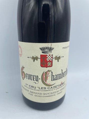 2001 Domaine Armand Rousseau Pere et Fils Les Cazetiers -, Nieuw