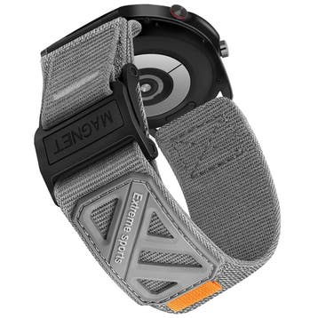 DrPhone HybridStrap – Nylon Stretch Smartwatch Band 20mm -, Verzenden, Nieuw