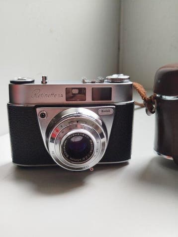 Kodak Retinette IA with Schneider Reomar 2,8/45mm + original, Nieuw