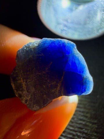 Saffier Adembenemend enorme koninklijk-blauwe
