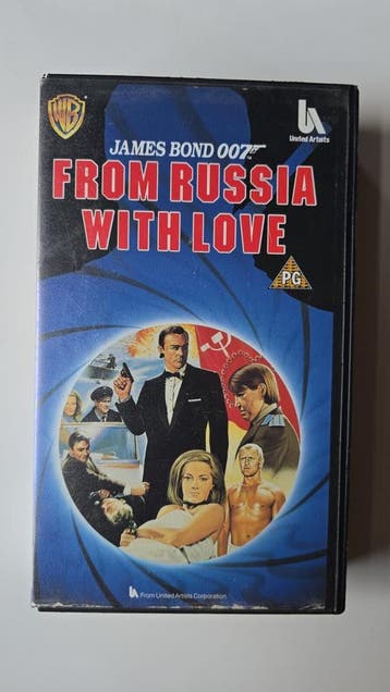 FROM RUSSIA WITH LOVE (IN SEAL) (PLEASE READ REMARKS) (VHS), Gebruikt