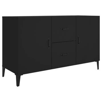 Dressoir 100x60cm Zwart | Retour deal, weg is weg!, Gebruikt, 100 tot 150 cm, Verzenden, Klassiek/Trendy