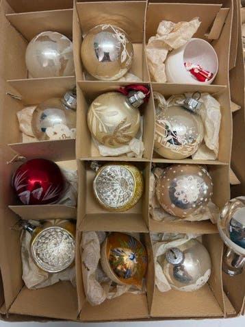 Kerstdecoratie (55) - Glas, Metaal, Diversen, Nieuw
