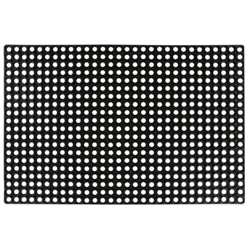 vidaXL Rubbermat 16 mm 80x120 cm, Verzenden, Nieuw