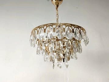 Lamp - Plafondlamp in Empire-stijl / mand – Structuur van