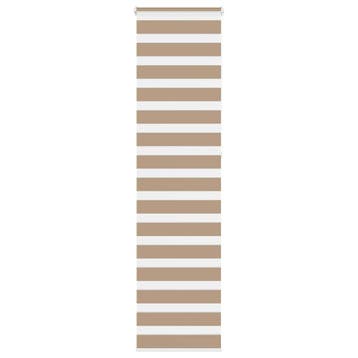 vidaXL Zebra Blind 60x230 cm stofbreedte 55,9 cm polyester, Verzenden
