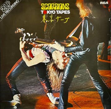 Scorpions - Tokyo Tapes (LP, 1978), Verzenden, Gebruikt