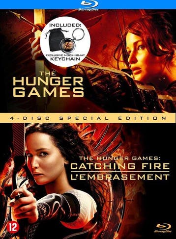 The hunger games 1 and 2 (blu-ray tweedehands film), Ophalen of Verzenden, Nieuw in verpakking