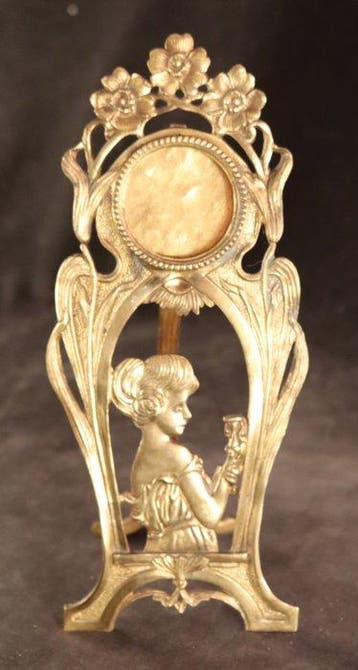 Art Nouveau - Lijst - Brons