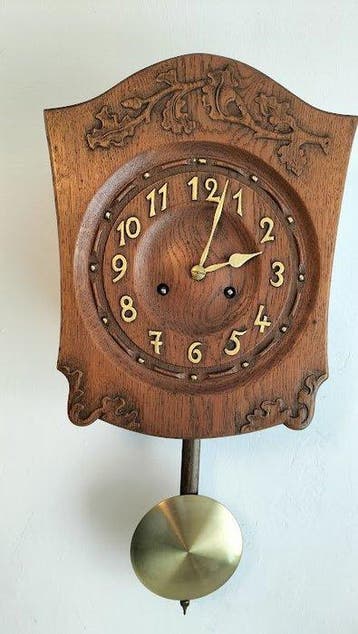 Horloge murale / à suspendre - - Style antique, Antiek en Kunst, Antiek | Klokken