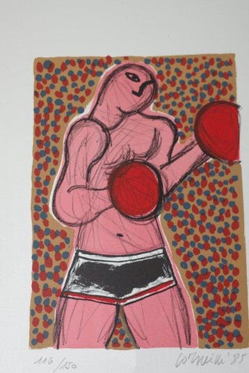 Corneille (1922-2010) - Boxer