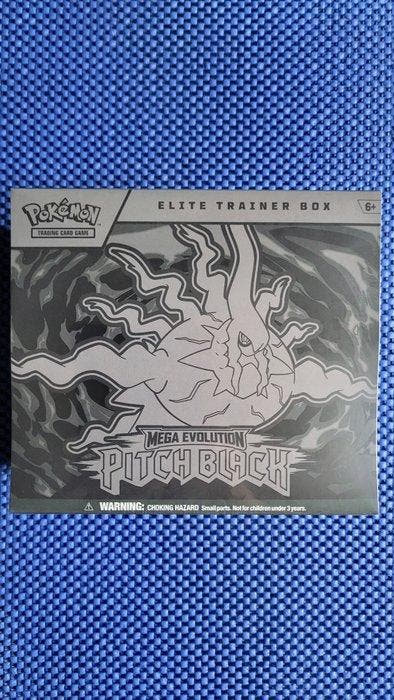 1 Elite trainer box - Mega Evolution Pitch Black Met, Hobby en Vrije tijd, Verzamelkaartspellen | Pokémon