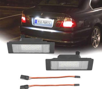 ÉCLAIRAGE PLAQUE D´IMMATRICULATION LED BMW E81 E87 04-11, Verzenden