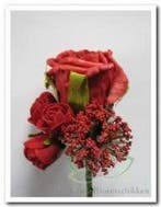 Corsage Roos Rood CPR114 Maatwerk, Nieuw