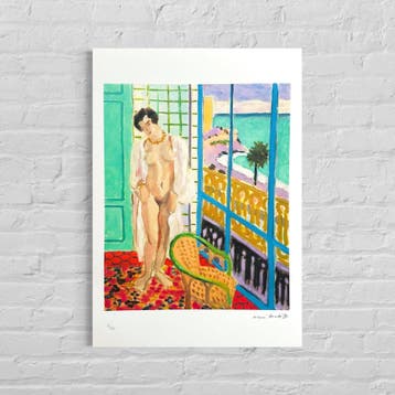 Henri Matisse Naakt aan het raam Lithografie op Arches