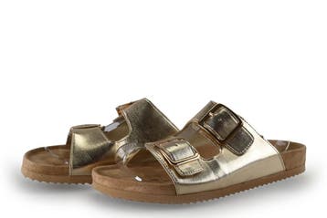 Graceland Slippers in maat 39 Goud, Kleding | Dames, Slippers, Overige kleuren, Verzenden, Zo goed als nieuw