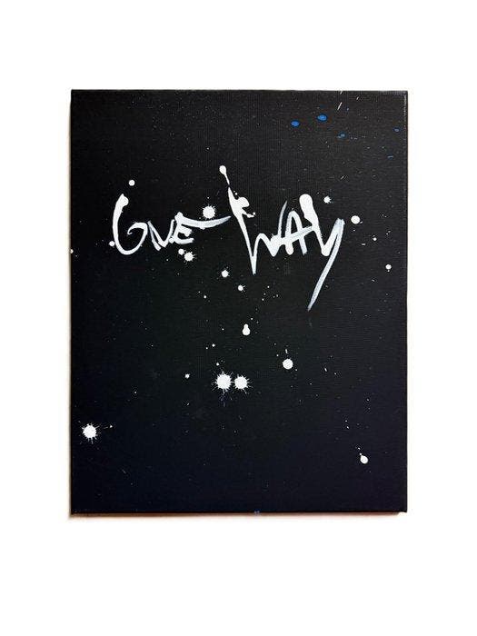 Karl Lagasse - One Way, Antiquités & Art, Art | Peinture | Moderne
