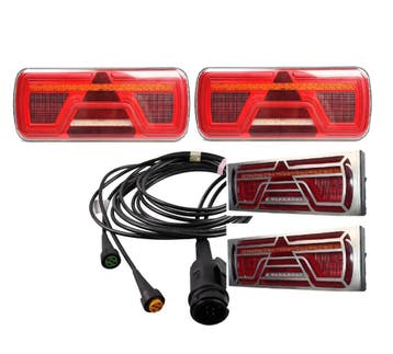 LED NEON Verlichtingsset Aanhanger, Zonder kabelset, Ja, RVS, Ophalen of Verzenden, Nieuw