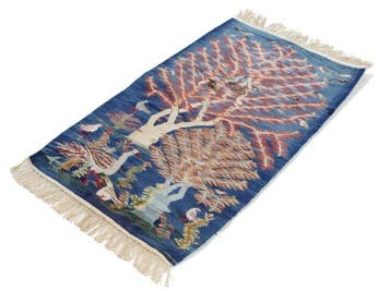 Egypte handgeweven kilim, plantaardige natuurkleur - Kelim -, Nieuw