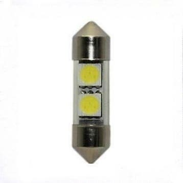 31mm 2 LED SMD auto interieur dome lamp, Verzenden